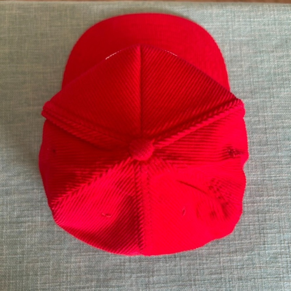 National Baseball Hall of Fame Cooperstown NY Red Corduroy Snapback‎ Cap Hat - Picture 6 of 10